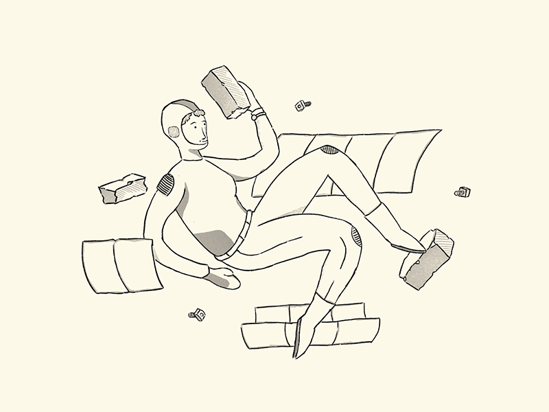 Builder Animation